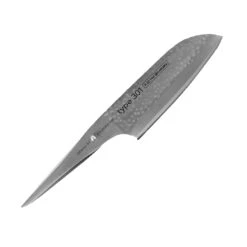 Chroma Type 301: 7 1/4" Santoku Knife - Hammered Finish