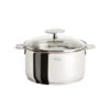 Cristel Casteline Removable Handle - 1 Qt. Saucepan W/Lid -Redel Cookware Shop cristel casteline removable handle 1 qt saucepan w lid c14qmpkp