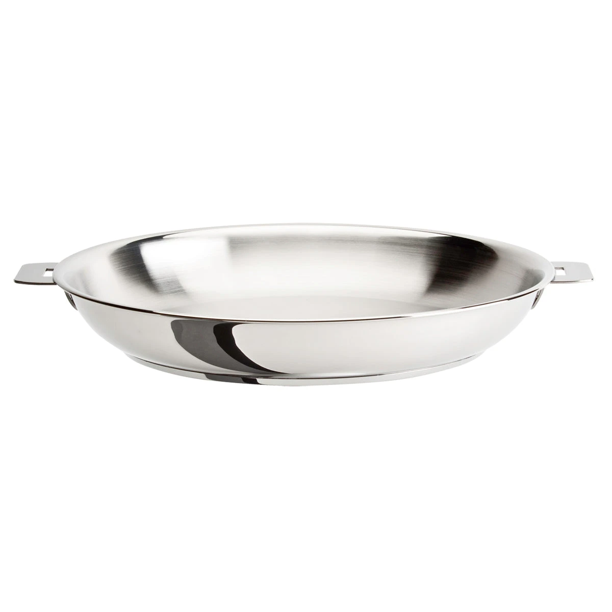 Cristel Casteline Removable Handle - 12.5" Stainless Steel Frying Pan 3 Cristel Casteline Removable Handle - 12.5" Stainless Steel Frying Pan