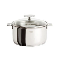 Cristel Casteline Removable Handle - 2 Qt. Saucepan W/Lid
