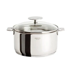 Cristel Casteline Removable Handle - 2.5 Qt. Saucepan W/Lid