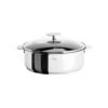 Cristel Casteline Removable Handle - 4 Qt Non-Stick Saute Pan W/Lid