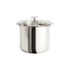 Cristel Casteline Removable Handle - 5.5 Qt Stockpot W/Lid -Redel Cookware Shop cristel casteline removable handle 55 qt stockpot w lid m20qkp