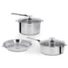 Cristel Casteline Removable Handle - 7-Pc Stainless Steel Cookware Set -Redel Cookware Shop cristel casteline removable handle 7 pc stainless steel cookware set st7cakp 9366ee34 bebb 4c61 a660 d43903e4c8c3