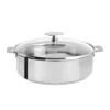 Cristel Mutine Removable Handle - 5.5 Qt Saute Pan W/Lid