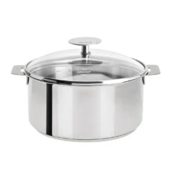 Cristel Mutine Removable Handle - 7 Qt Stew Pan W/Lid