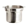 Cristel Strate Removable Handle - 7 Qt Pasta Basket -Redel Cookware Shop cristel strate removable handle pasta basket ecp22ql