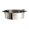 Cristel Strate Removable Handle - 3.5 Qt Saute Pan W/Lid -Redel Cookware Shop cristel strate removable handle saute pan w lid s24qlksa