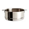 Cristel Strate Removable Handle - 1 Qt Steamer -Redel Cookware Shop cristel strate removable handle steamer ecv14ql