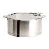 Cristel Strate Removable Handle - 4 Qt Stew Pan W/Lid -Redel Cookware Shop cristel strate removable handle stew pan w lid f22qlksa