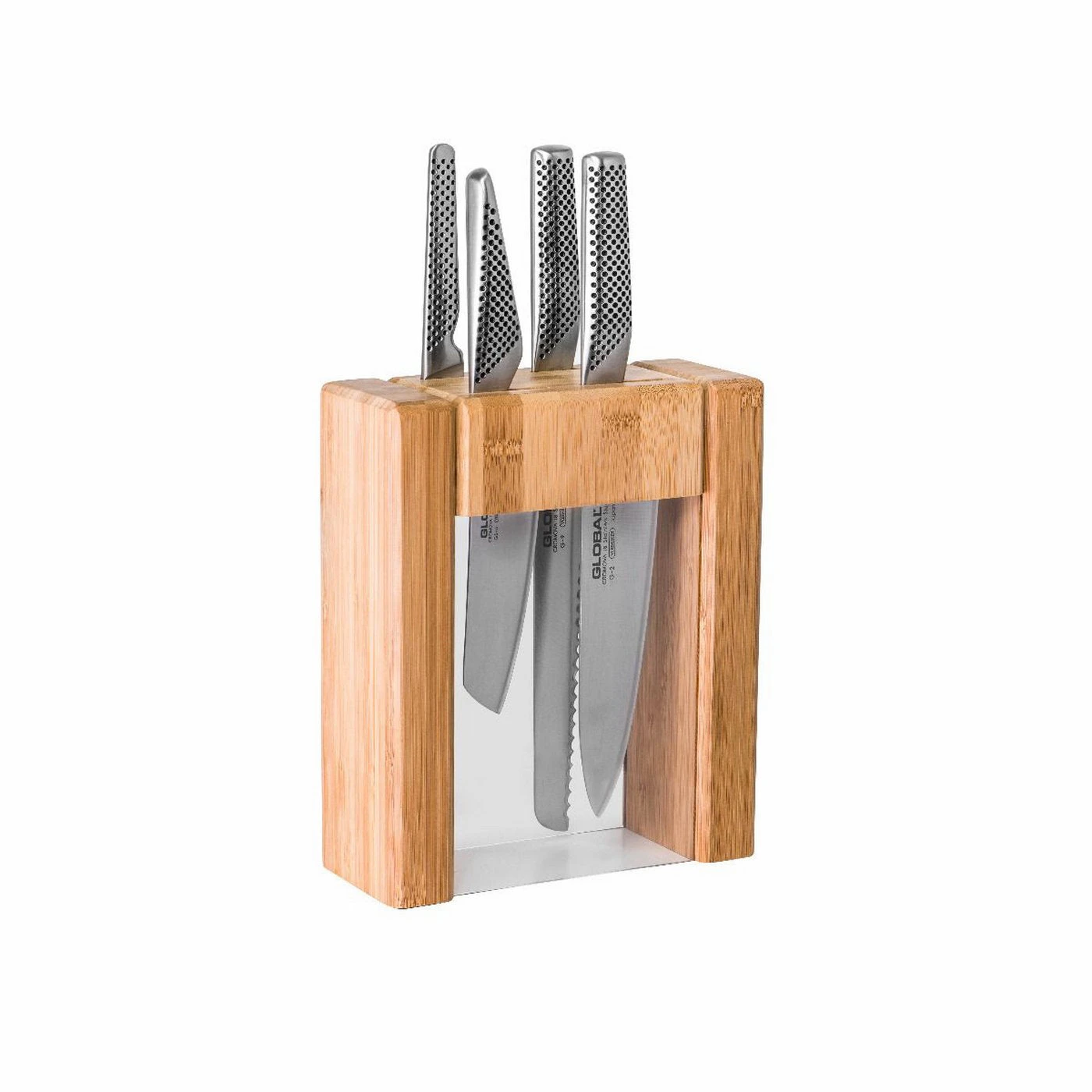 Global G-79629AU - 5 Pc. Teikoku Knife Block Set 3 Global G-79629AU - 5 Pc. Teikoku Knife Block Set