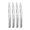 Global Ukon GUF-31/4 - 4 Pc. Steak Knife Set -Redel Cookware Shop global ukon 4 pc steak knife set guf 31 4