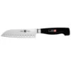 Henckels Four Star - 5" Santoku Knife W/Hollow Edge- Personalized Engraving Available -Redel Cookware Shop henckels four star santoku hollow edge 31119 140