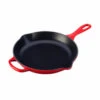 Le Creuset 10 1/4" (1 3/4 Qt.) Signature Cast Iron Handle Skillet - Cerise -Redel Cookware Shop le creuset 1 3 4qt signature iron handle skillet cherry ls2024 2667 02bab506 8611 48e2 9cb8 f5a64d24884c