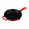 Le Creuset 9" (1 3/8 Qt.) Signature Cast Iron Handle Skillet - Cerise 1 Le Creuset 9" (1 3/8 Qt.) Signature Cast Iron Handle Skillet - Cerise -Redel Cookware Shop le creuset 1 3 8qt signature iron handle skillet cherry ls2024 2367 b286bcab 3cd3 4ac5 bde0 87535b86e6b8