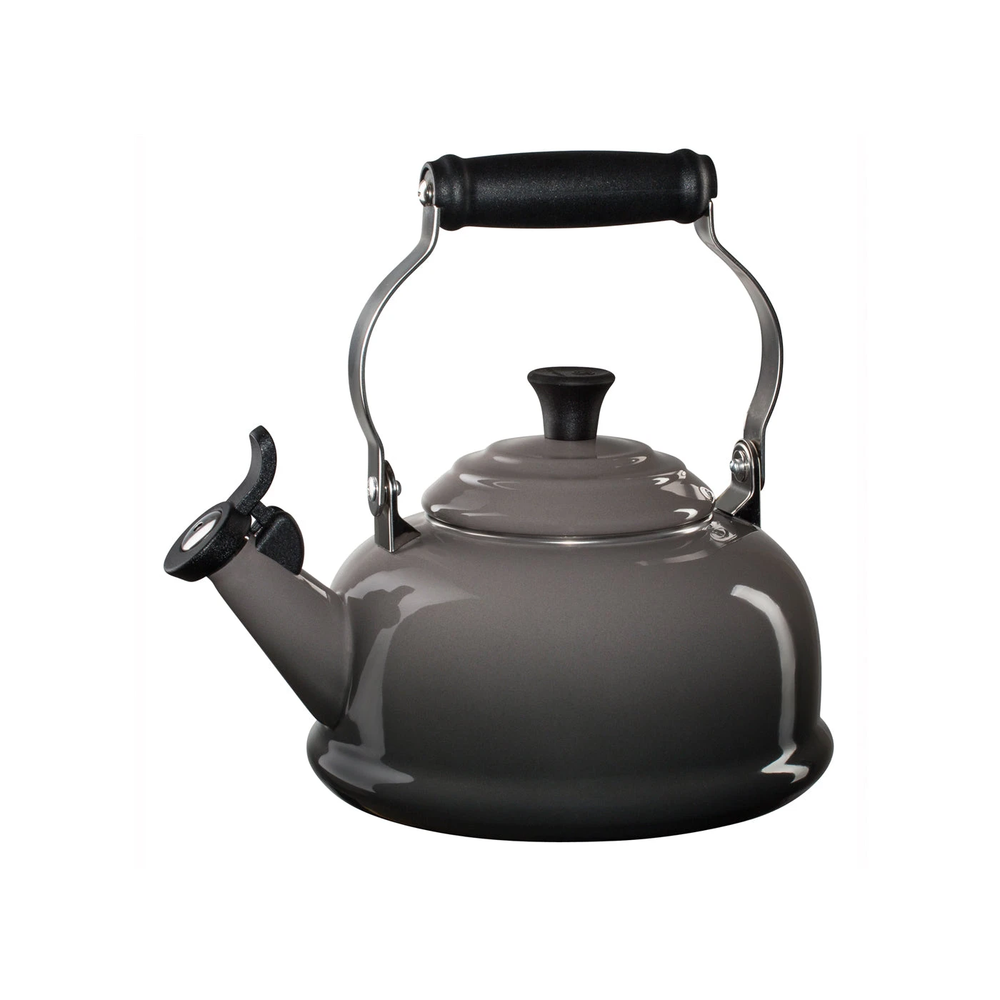 Le Creuset 1.7 Qt. Classic Whistling Kettle - Oyster 3 Le Creuset 1.7 Qt. Classic Whistling Kettle - Oyster