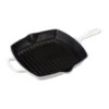 Le Creuset 10 1/4" Signature Square Skillet Grill - White