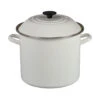 Le Creuset 10 Qt. Stockpot - White -Redel Cookware Shop le creuset 10 qt stockpot white n5100 2416 a8f38ba8 9344 4d65 bba9 e9f0e26371dc