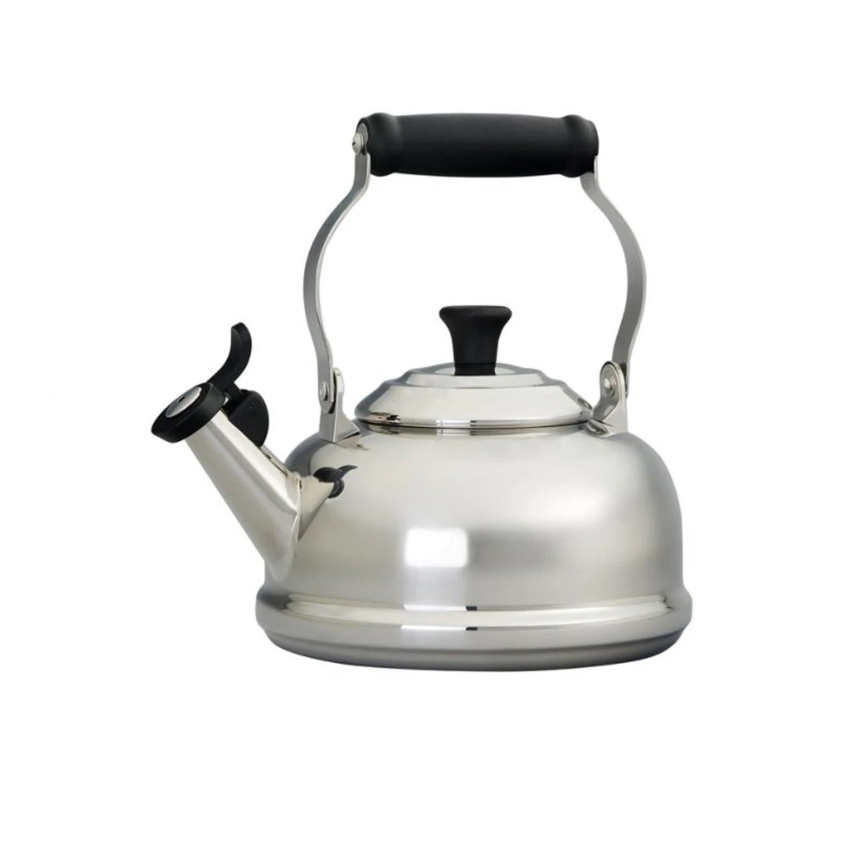 Le Creuset 1.8 Qt. Classic Whistling Kettle - Stainless Steel 3 Le Creuset 1.8 Qt. Classic Whistling Kettle - Stainless Steel