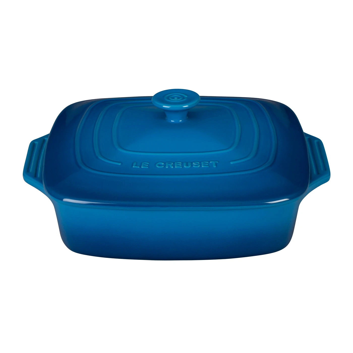 Le Creuset 2 3/4 Qt. (9 1/2") Covered Square Casserole - Marseille 3 Le Creuset 2 3/4 Qt. (9 1/2") Covered Square Casserole - Marseille