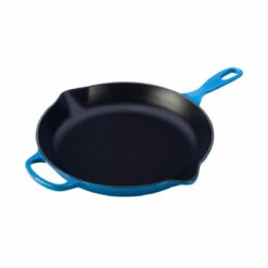 Le Creuset 11 3/4" (2 3/8 Qt.) Signature Cast Iron Handle Skillet - Marseille