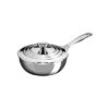 Le Creuset 2 Qt. Saucier Pan W/Lid - 2016 House Special - Stainless Steel -Redel Cookware Shop le creuset 2 qt saucier pan with lid 2016 house special ssp6100 20
