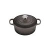 Le Creuset 2 Qt. Signature Round Dutch Oven W/Stainless Steel Knob - Oyster -Redel Cookware Shop le creuset 2 qt signature round dutch oven oyster ls2501 187fss 672b387c 3b39 443c 872a 4964f4559e75