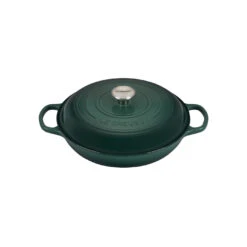 Le Creuset 3 1/2 Qt. Signature Braiser W/Stainless Steel Knob - Artichaut- Personalized Engraving Available