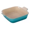 Le Creuset 3 Qt. (9") Heritage Square Dish - Caribbean -Redel Cookware Shop le creuset 3 qt heritage square dish caribbean pg0800 2317