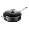 Le Creuset 4 1/4 Qt. Saute Pan W/Helper Handle-Glass Lid - Toughened Nonstick PRO -Redel Cookware Shop le creuset 4 1 4 qt saute pan w helper handle glass lid toughened nonstick pro tnsp5100 26