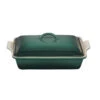 Le Creuset 4 Qt. (12" X 9") Heritage Covered Rectangular Casserole - Artichaut 1 Le Creuset 4 Qt. (12" X 9") Heritage Covered Rectangular Casserole - Artichaut -Redel Cookware Shop le creuset 4 qt 12x9 heritage covered rectangular casserole artichaut pg07053a 33795