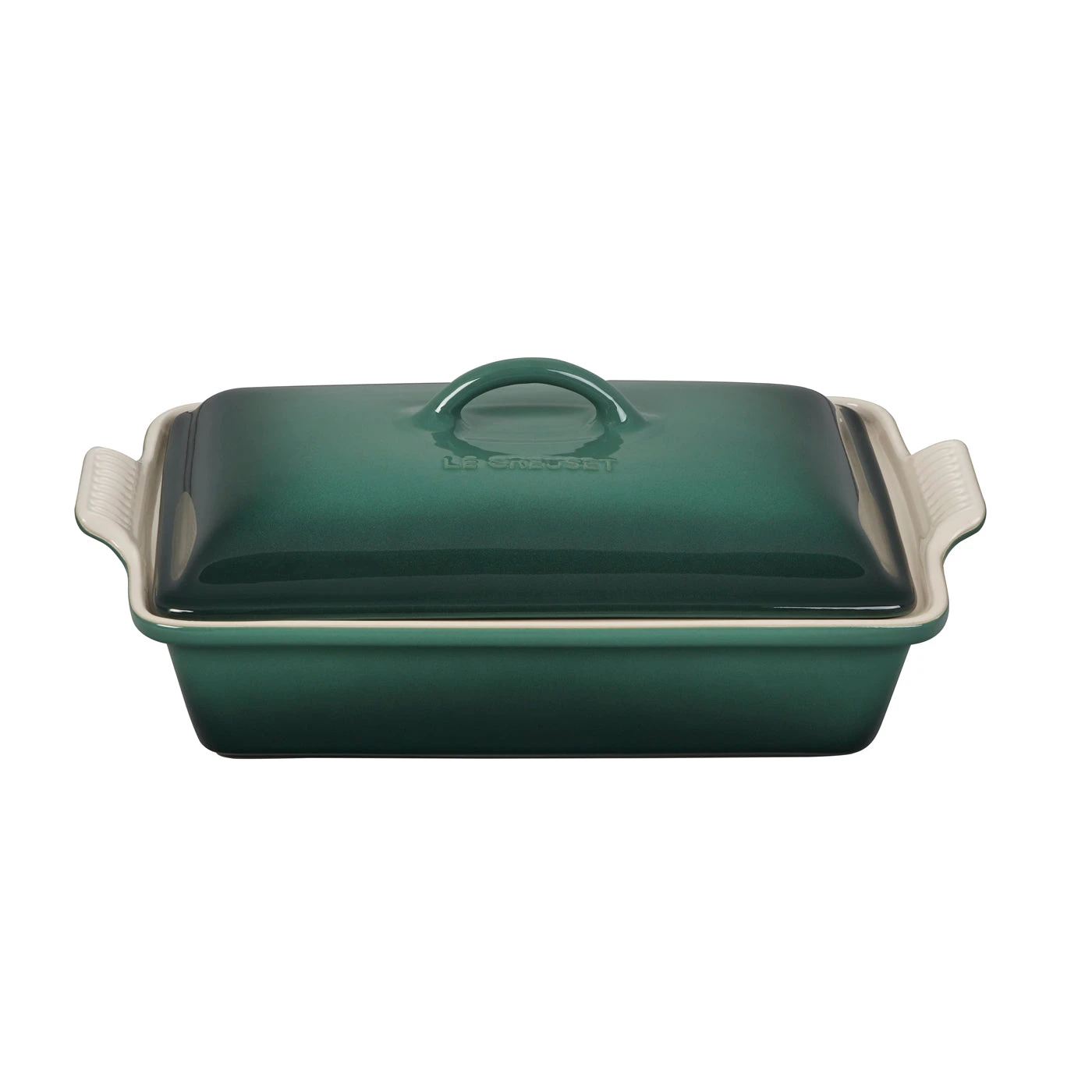 Le Creuset 4 Qt. (12" X 9") Heritage Covered Rectangular Casserole - Artichaut 3 Le Creuset 4 Qt. (12" X 9") Heritage Covered Rectangular Casserole - Artichaut