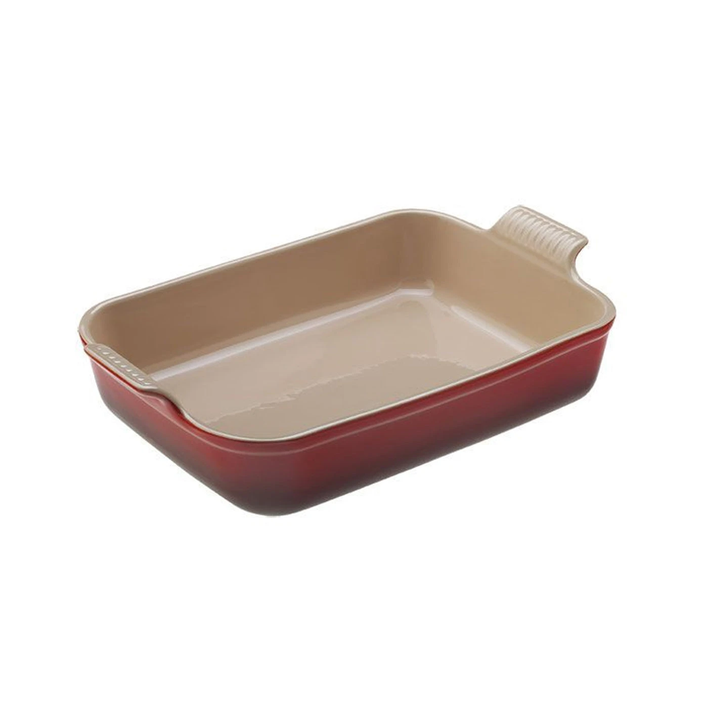 Le Creuset 4 Qt. (12" X 9") Heritage Rectangular Dish - Cerise 3 Le Creuset 4 Qt. (12" X 9") Heritage Rectangular Dish - Cerise