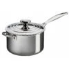 Le Creuset 4 Qt. Saucepan W/Lid & Helper Handle - Stainless Steel -Redel Cookware Shop le creuset 4 qt saucepan w lid helper handle stainless steel ssp1100 20 e0993b05 2ef1 43ed a064 920428750ef2