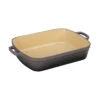 Le Creuset 5 1/4 Qt. (11.7" X 16.8") Signature Rectangular Roaster - Oyster -Redel Cookware Shop le creuset 5 1 4 qt 11 7 x 16 8 signature rectangular roaster oyster ls2011 337f