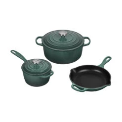 Le Creuset 5-Piece Signature Set W/Stainless Steel Knob - Artichaut