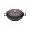 Le Creuset 5 Qt. Signature Braiser W/Stainless Steel Knob - Oyster- Personalized Engraving Available