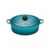 Le Creuset 5 Qt. Signature Oval Dutch Oven - Caribbean -Redel Cookware Shop le creuset 5qt signature oval french oven caribbean ls2502 2917 cea97ce6 0bfe 4396 86e1 38af881527da