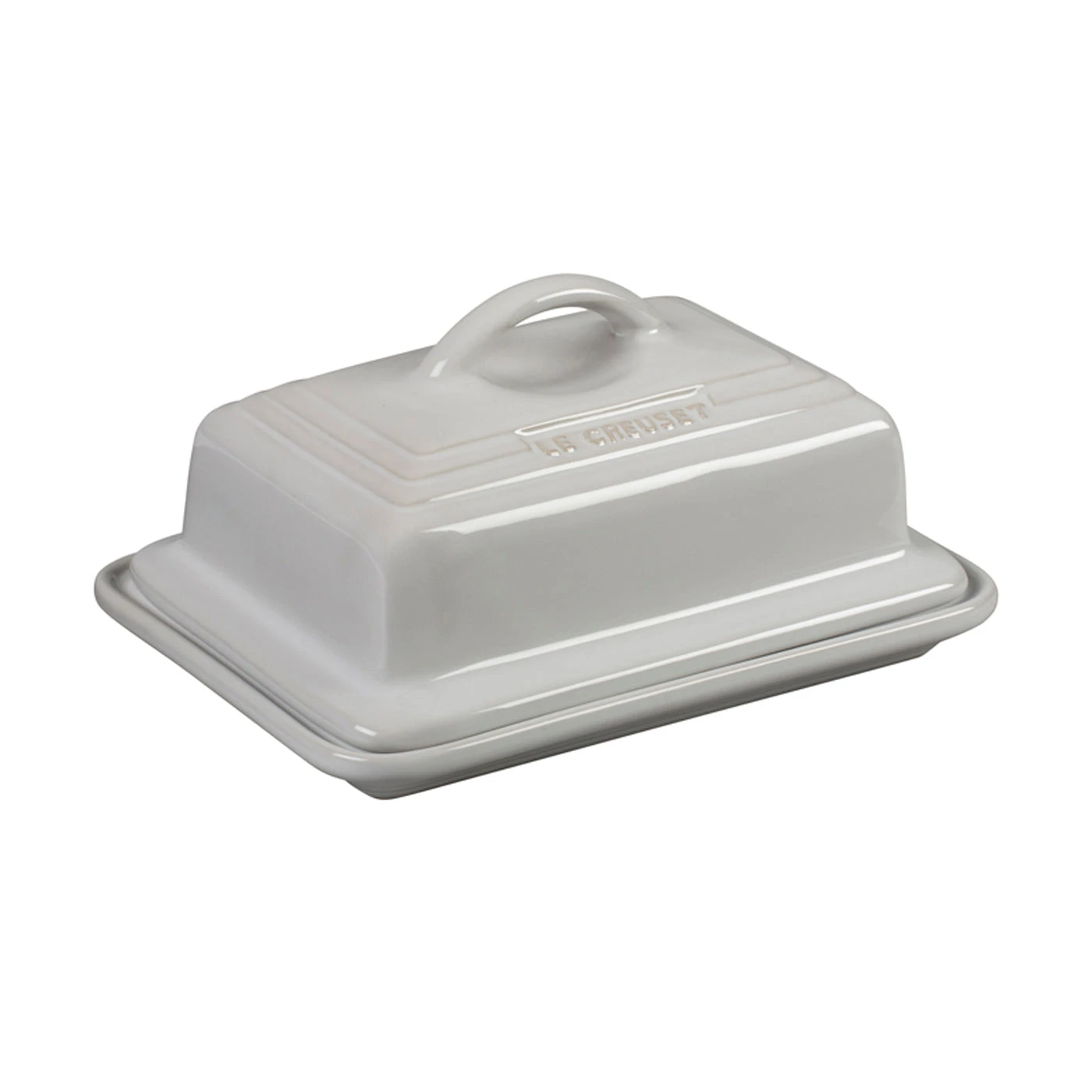 Le Creuset 6 3/4" X 5" Heritage Butter Dish - White 3 Le Creuset 6 3/4" X 5" Heritage Butter Dish - White