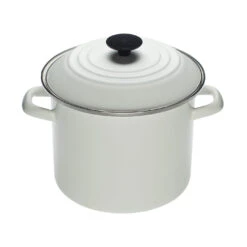 Le Creuset 8 Qt. Stockpot - White