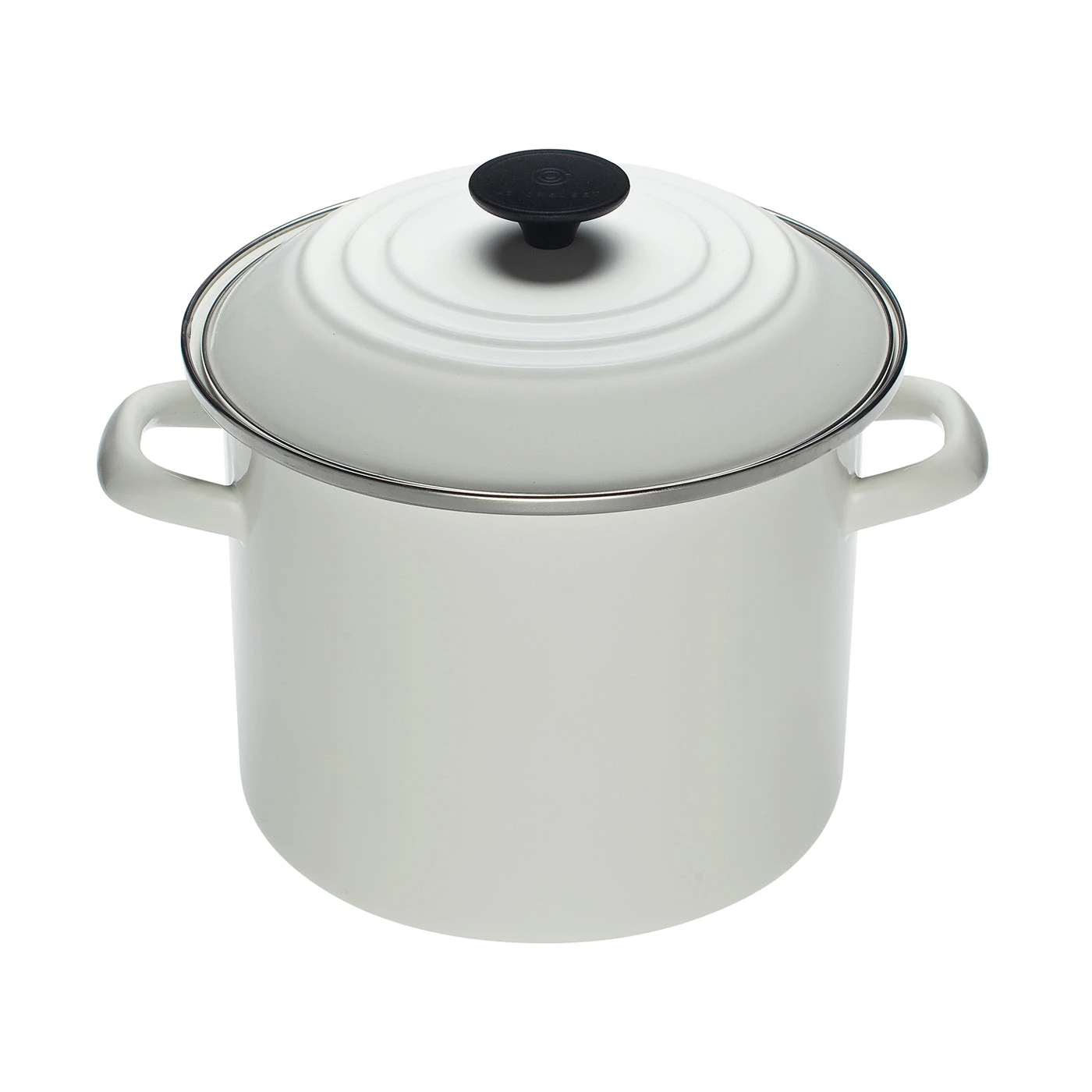 Le Creuset 8 Qt. Stockpot - White 3 Le Creuset 8 Qt. Stockpot - White