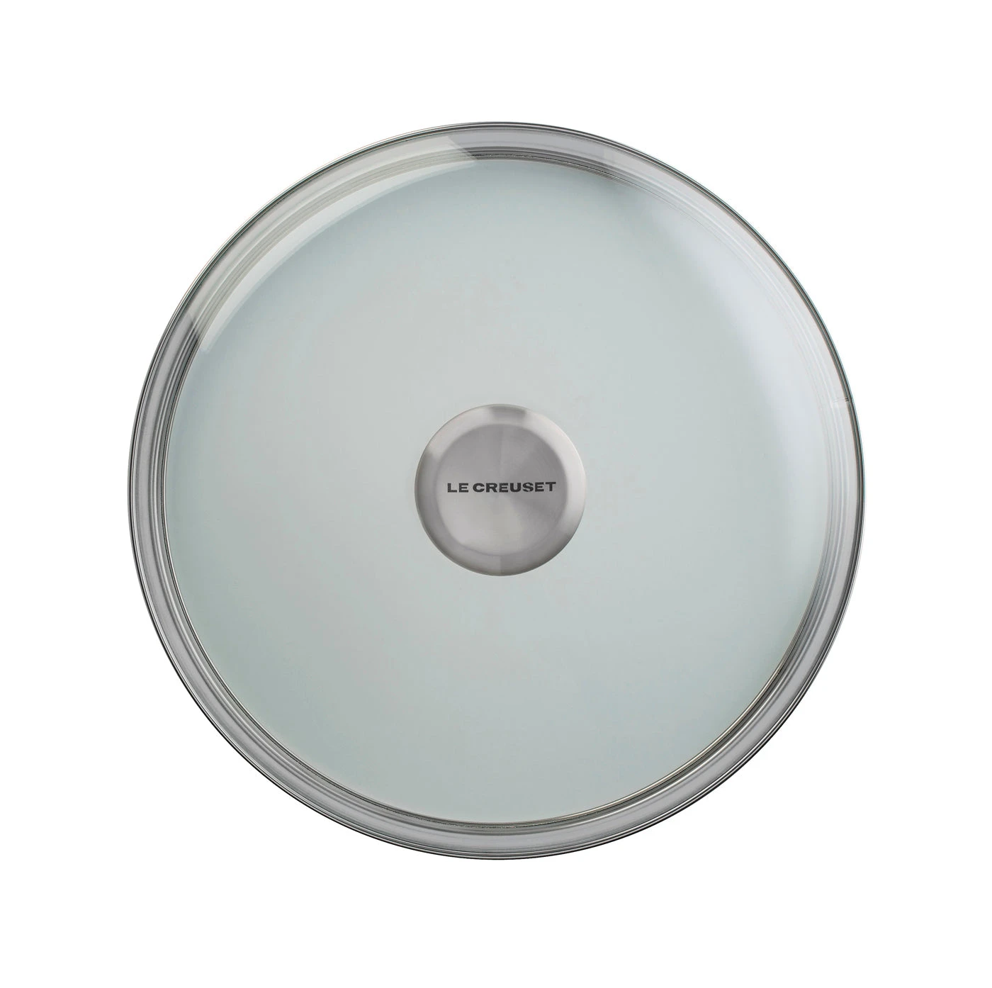 Le Creuset 9 1/2" Glass Lid W/Stainless Steel Knob 3 Le Creuset 9 1/2" Glass Lid W/Stainless Steel Knob