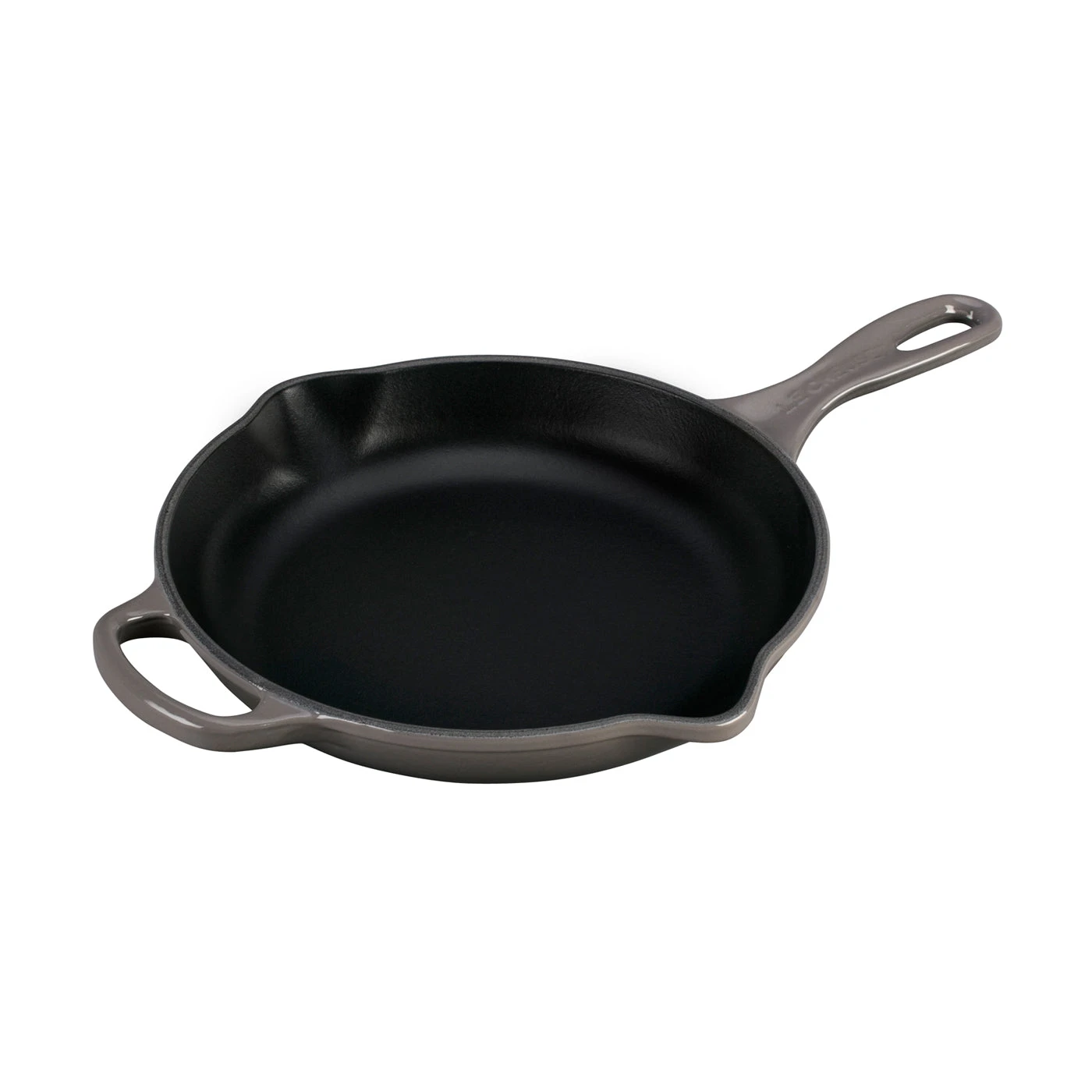 Le Creuset 9" (1 3/8 Qt.) Signature Cast Iron Handle Skillet - Oyster 3 Le Creuset 9" (1 3/8 Qt.) Signature Cast Iron Handle Skillet - Oyster