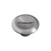Le Creuset Signature Stainless Steel Knob - Large- Personalized Engraving Available -Redel Cookware Shop le creuset signature stainless steel knob large ls9434 57