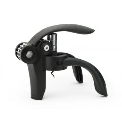 Peugeot Baltaz Dark Lever Corkscrew And Foil Cutter - Black - 14cm/5.5"