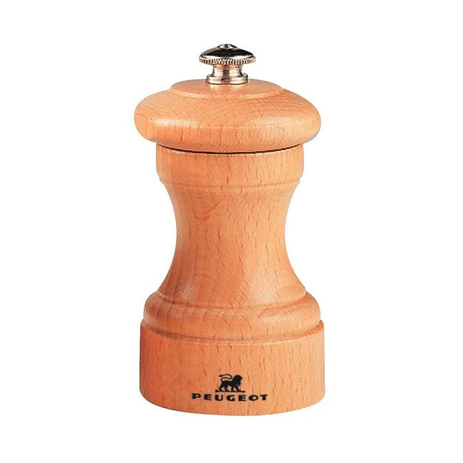 Peugeot Bistro Natural Pepper Mill 10cm/4" 3 Peugeot Bistro Natural Pepper Mill 10cm/4"