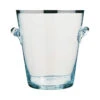 Peugeot Champagne Bucket - Glass With Platinum Accent