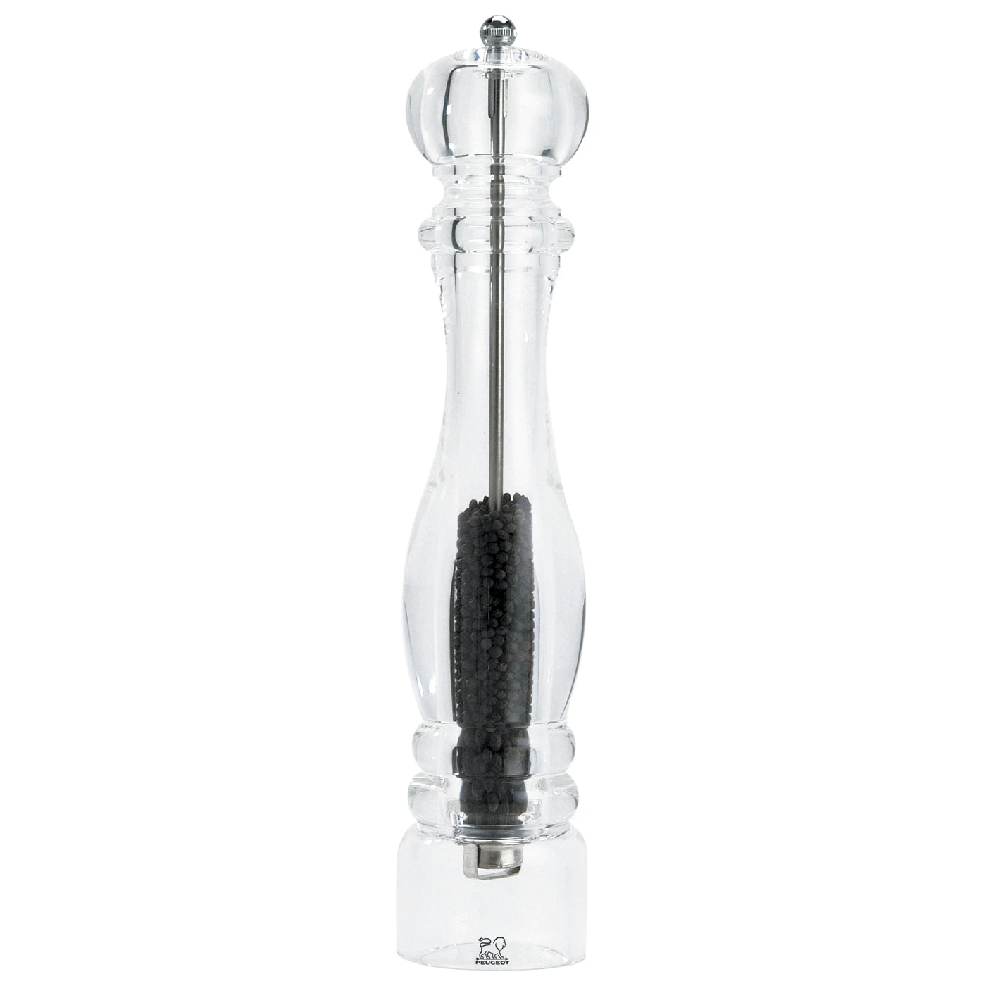 Peugeot Nancy Clear Acrylic Pepper Mill - 38cm/15" 3 Peugeot Nancy Clear Acrylic Pepper Mill - 38cm/15"