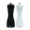 Peugeot Tahiti Black Matte Pepper & White Matte Salt Mill Set 15cm/6" 1 Peugeot Tahiti Black Matte Pepper & White Matte Salt Mill Set 15cm/6" -Redel Cookware Shop peugeot tahiti black matte pepper white pm24260