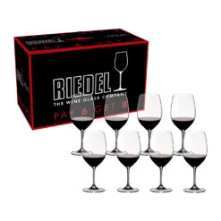 Riedel Vinum Cabernet Sauvignon/Merlot/Bordeaux Glass - Buy 6 Get 8 - Set Of 8